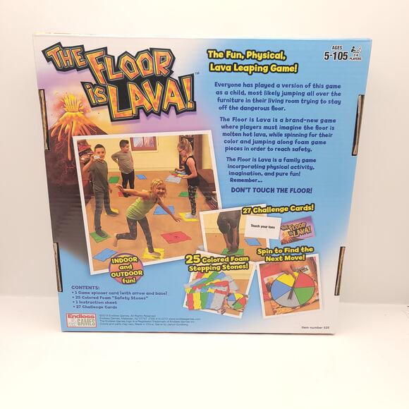 Endless Games The Floor is Lava Board Game - Picture 2 of 7